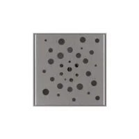کفشور خطی استیل 304 سایز 125*125 طرح C
