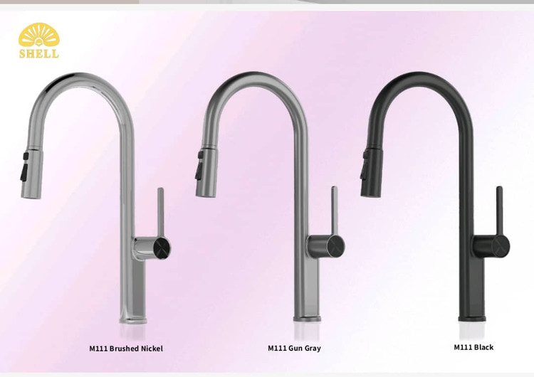 شیر ظرفشویی شاوری Shell کد M111